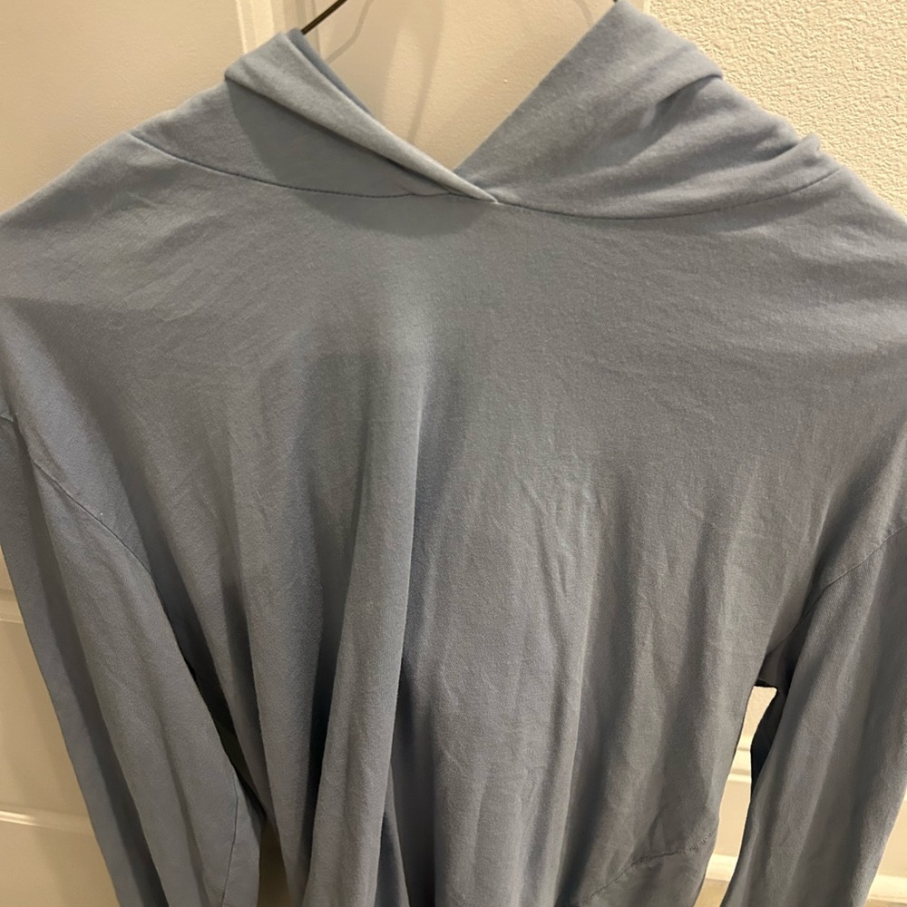 Light Blue M Singer Hoodie